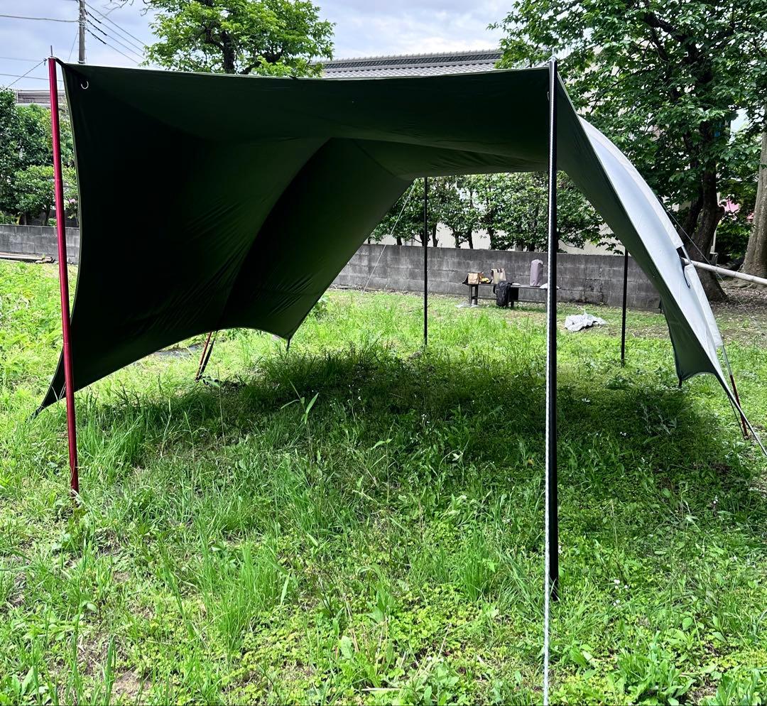 ハビタープ Outdoor Base SKYPAINTER タープポール付き