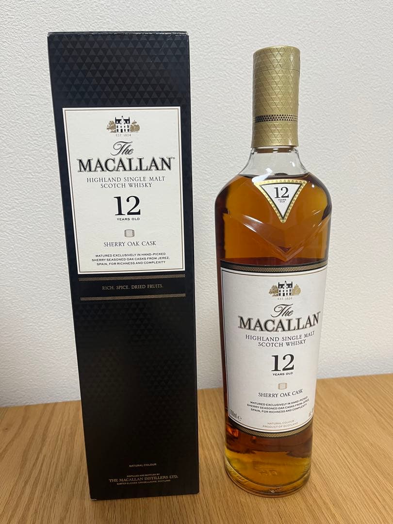 マッカラン12年　シェリーオークカスク　700ml