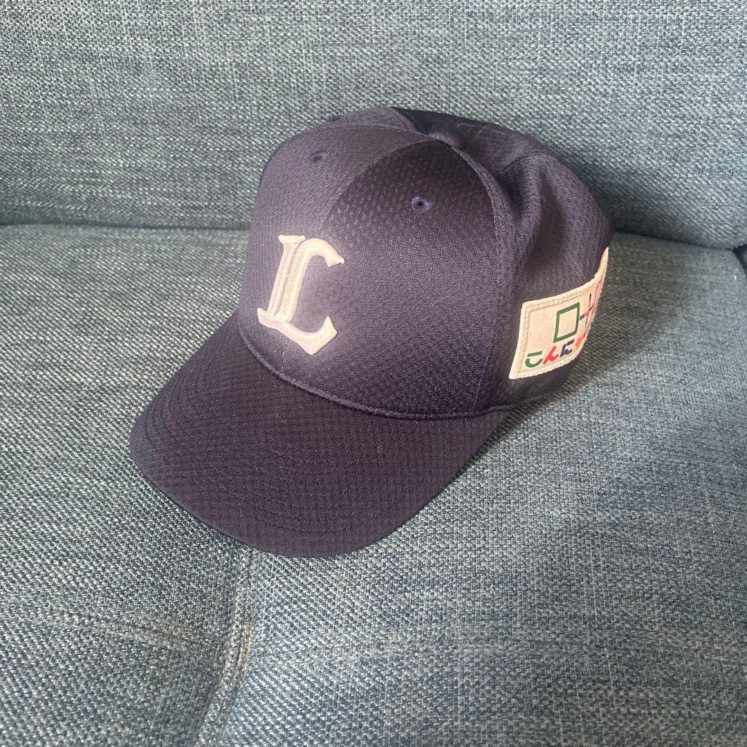 埼玉西武ライオンズ　選手実使用　帽子 NPB キャップ