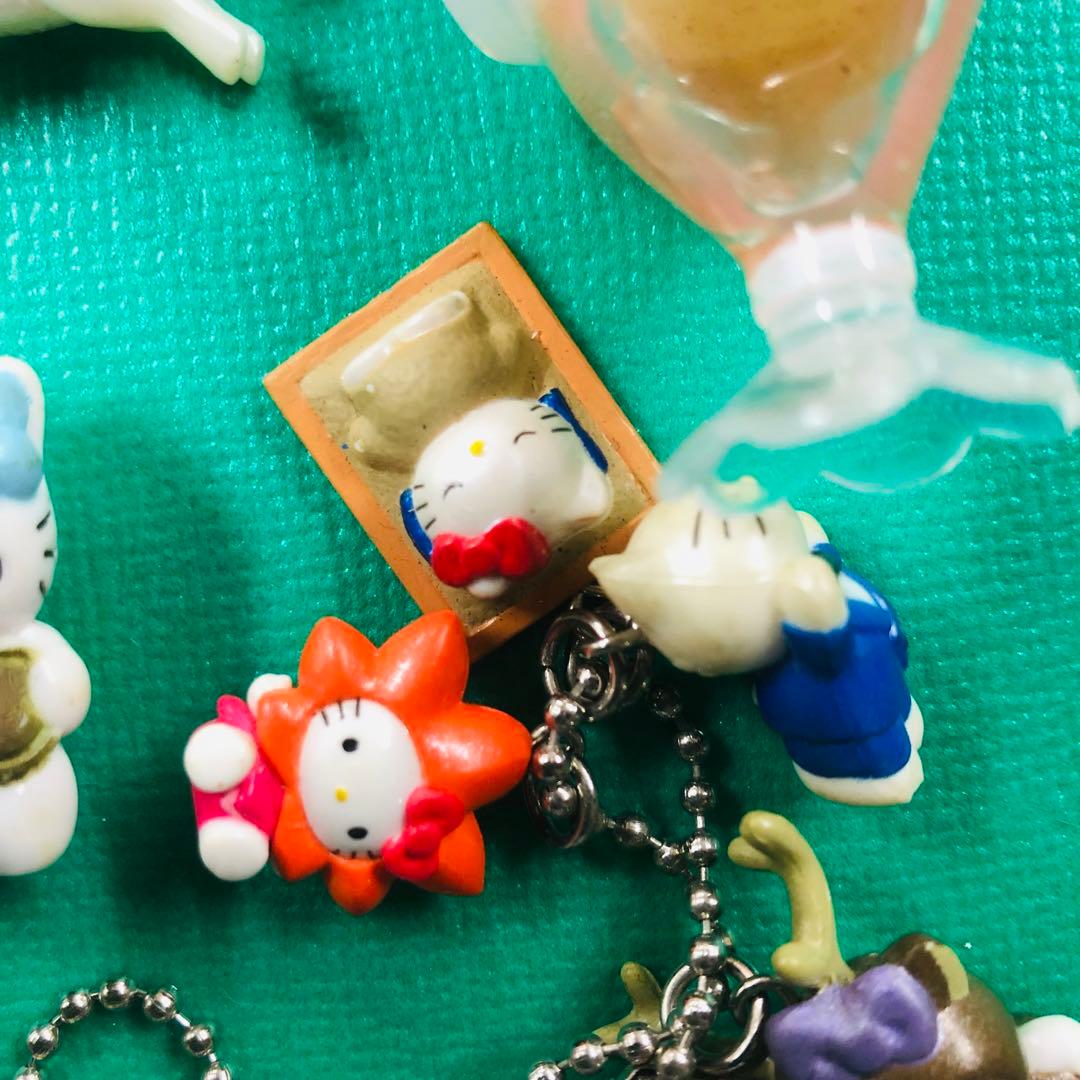 大量 ハローキティ 根付 ストラップ キーホルダー等 状態様々 まとめ売り