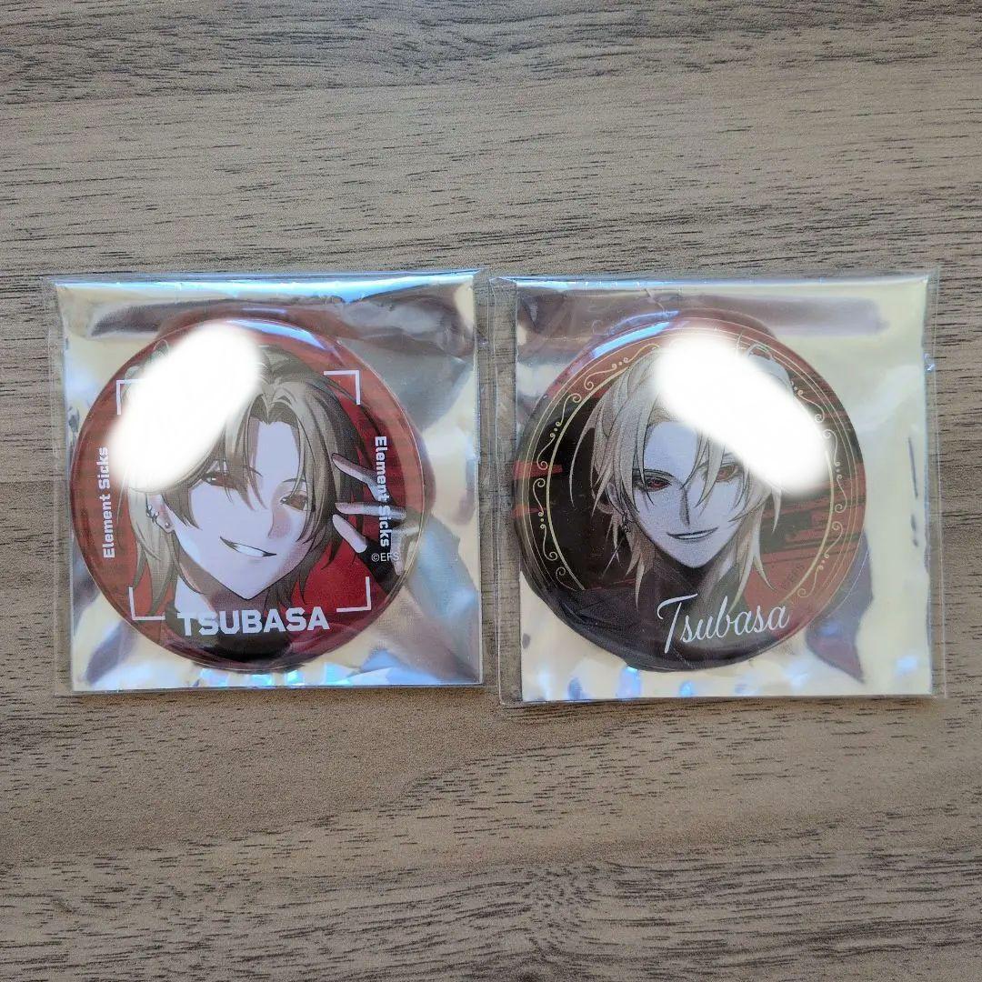 EL6 ツバサ 缶バッジ サイン2点 RWY Element Sicks