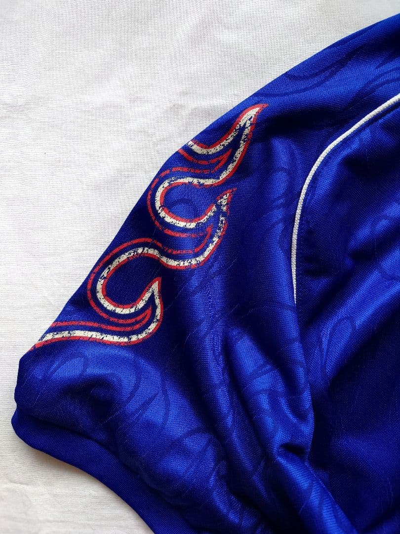 【美品プリント以外】日本代表アシックスユニフォーム炎ファイヤー