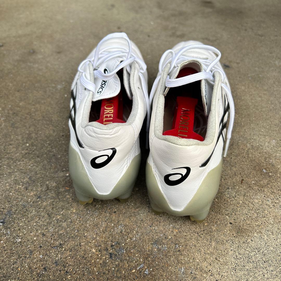 アシックス DS LIGHT ホワイト サッカーシューズ25.5センチ2足セット