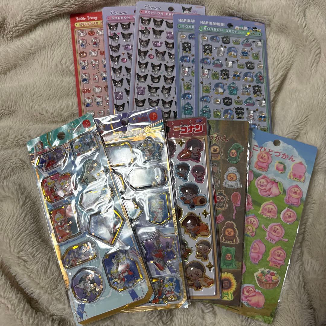 ボンボンドロップシール　サンリオミニ　10点まとめ売り