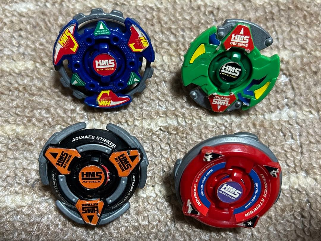 爆転シュートベイブレード hms アドバンスシリーズ4点セット