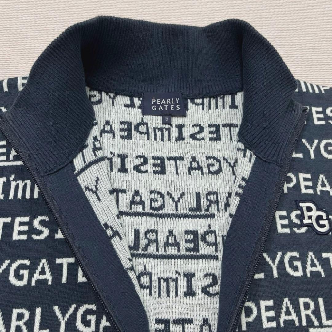 パーリーゲイツ ニットカーディガン サイズ5★ネコポス発送 ゴルフ スポーツ