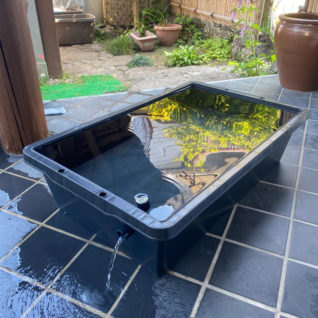 オーバーフロー対策部品x30セット メダカ飼育ケース 金魚容器 タライ トロ舟