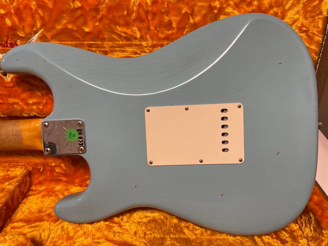 ギター Fender CS 1959 Stratcaster Daphne Blue