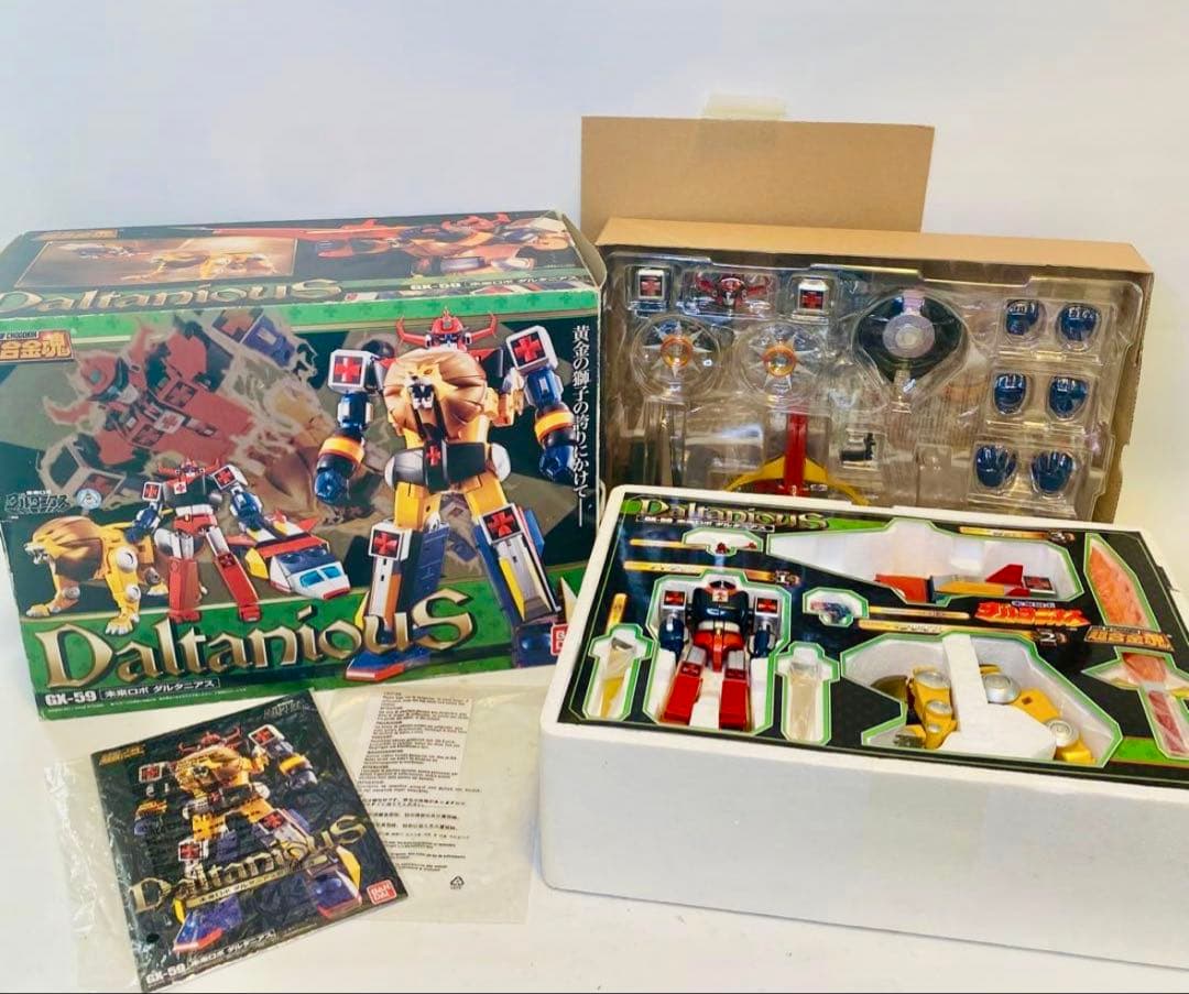 【美品・値下げ】超合金魂　未来ロボ ダルタニアス 超合金魂　GX-59