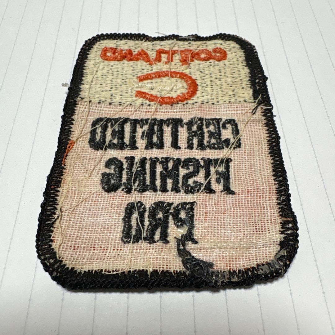 Cortland Certified Fishing Pro パッチ　ワッペン