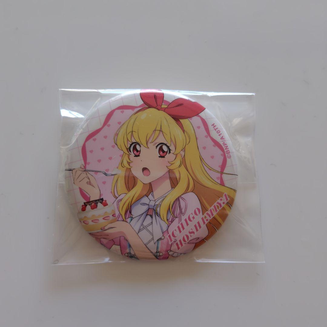 アイカツ　いちごちゃん　バースデー缶バッジ