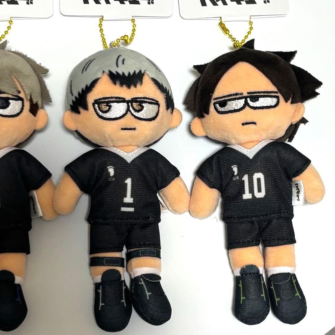 ハイキュー‼︎ジロリぬいぐるみ 稲荷崎 宮侑 宮治 北信介 角名倫太郎 4点セット