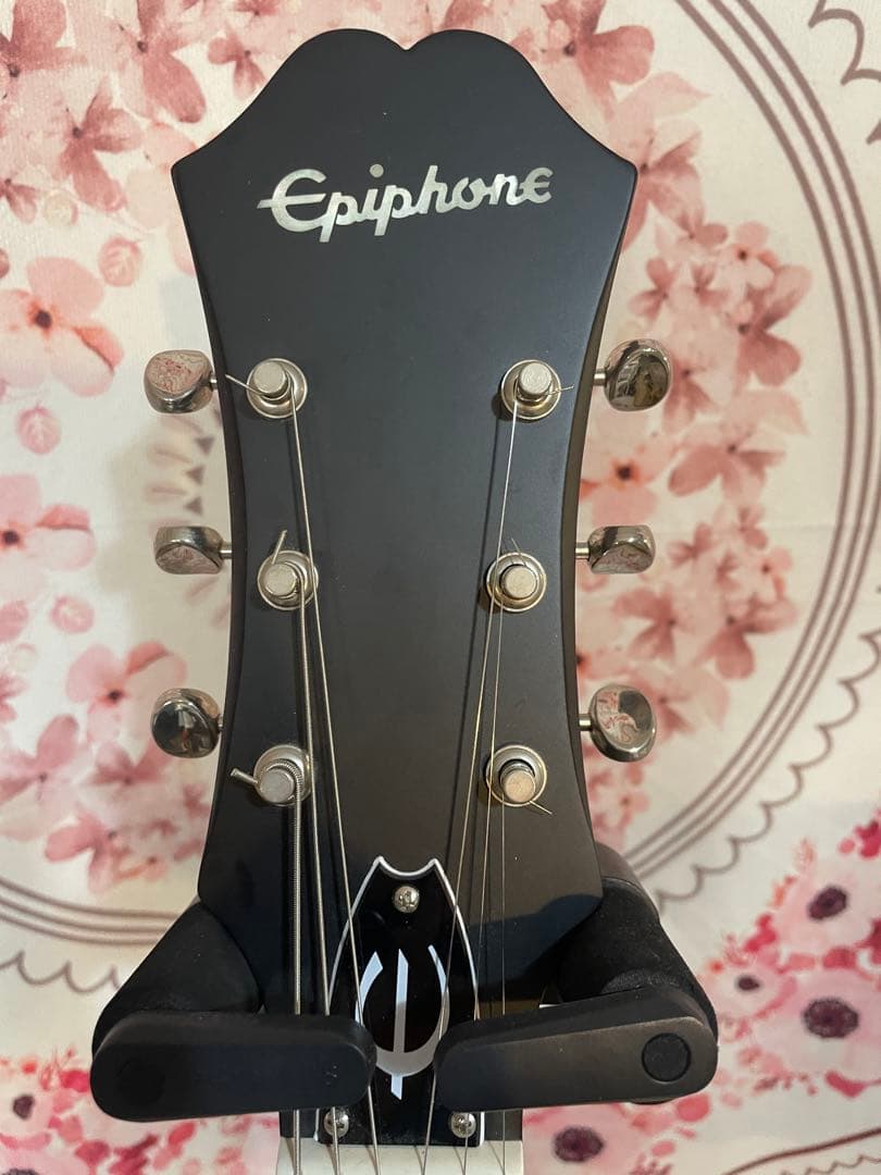 ギター Epiphone Casino Worn Ebony