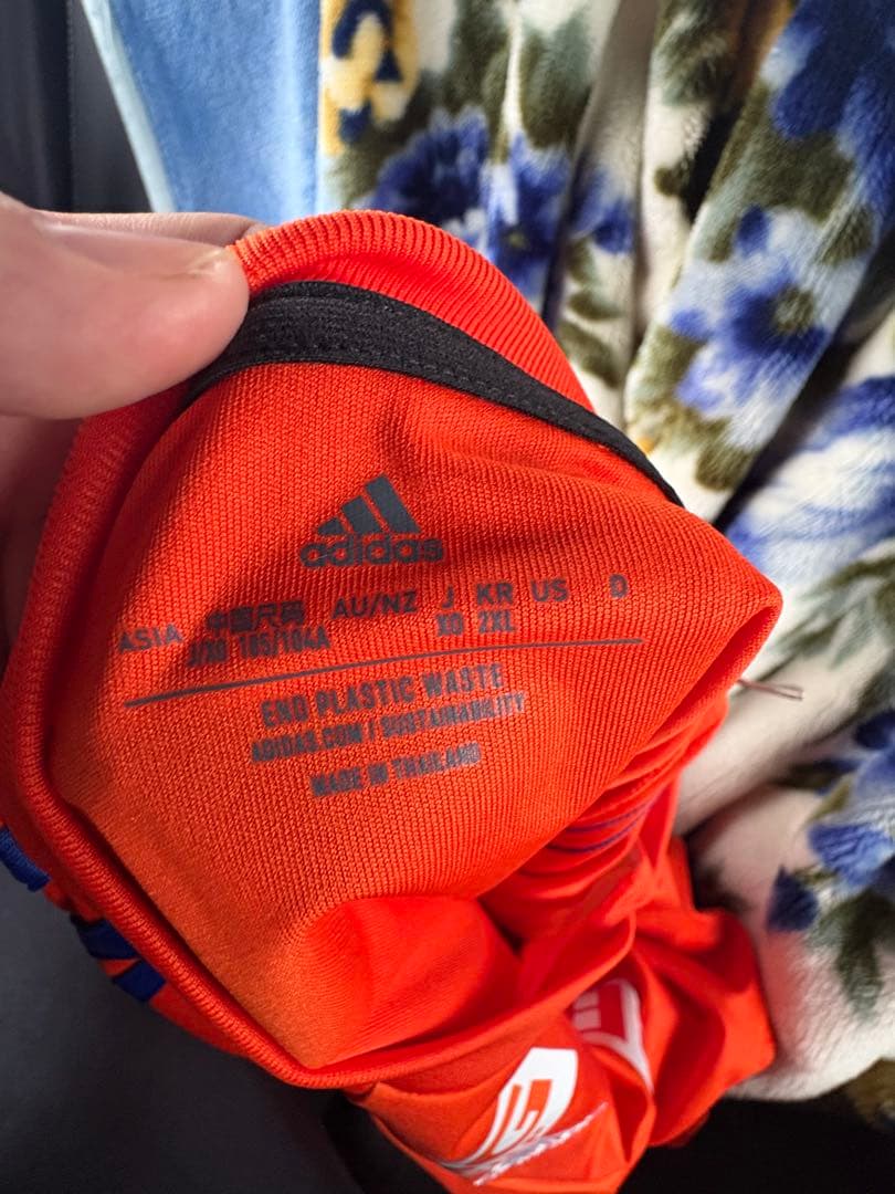 Mito 14番 サッカーシャツ オレンジ