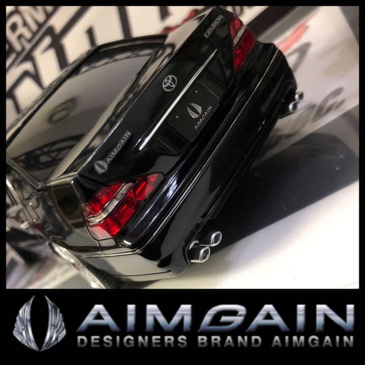 NO.147  1/24 UCF31 セルシオ 後期　エイムゲイン 完成品