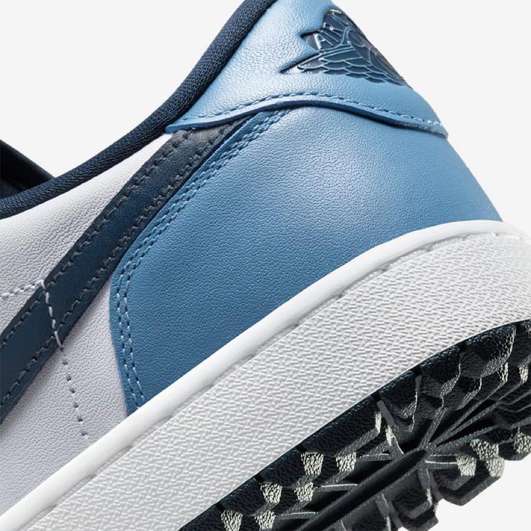 ナイキ ゴルフ ジョーダン 26.5 スニーカー シューズ 靴 青 天然皮革