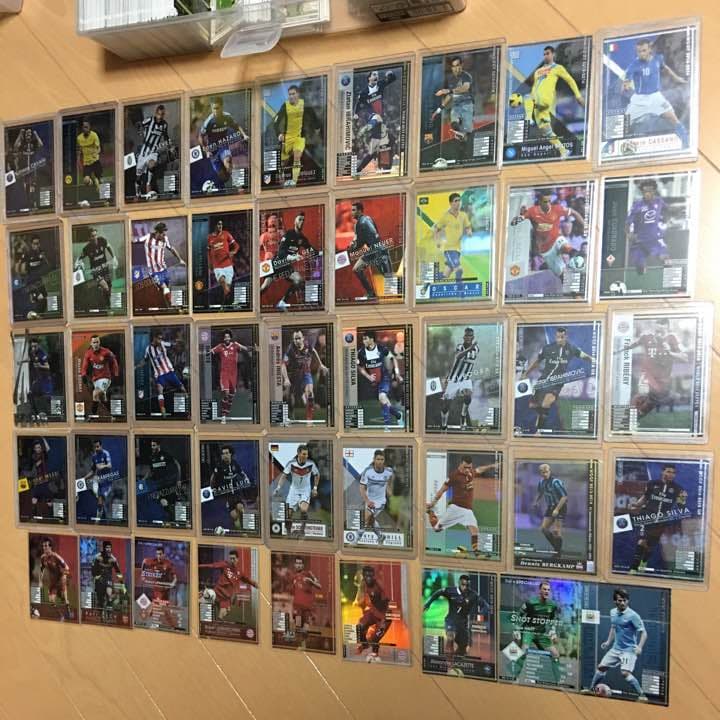 WCCF未登録レア 微開封白黒