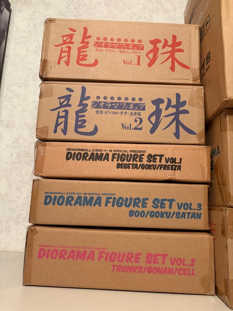 ドラゴンボール　DVD購入特典　カリン塔　 ジオラマフィギュア　9個コンプリート