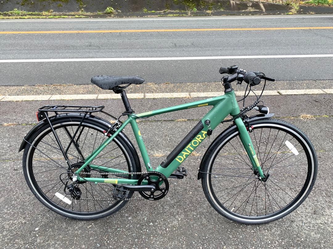 【動作確認済】送料無料BUILTIN電動アシスト自転車 低走行距離283km