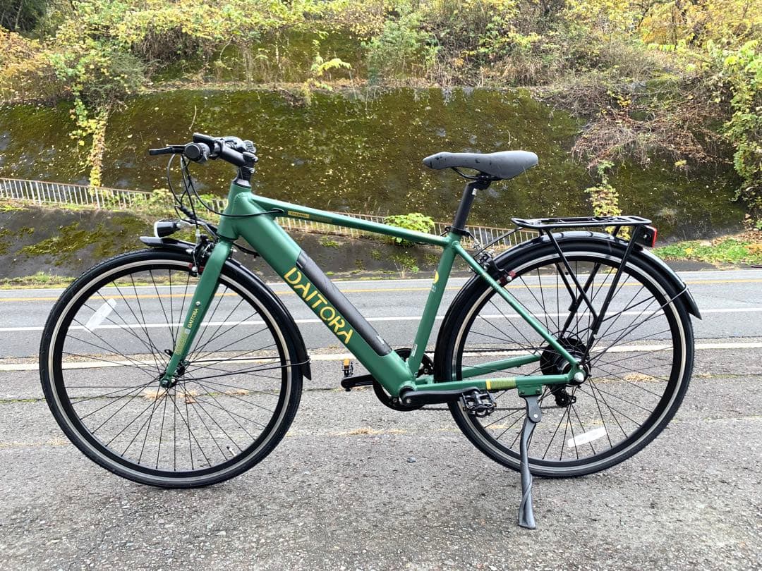 【動作確認済】送料無料BUILTIN電動アシスト自転車 低走行距離283km