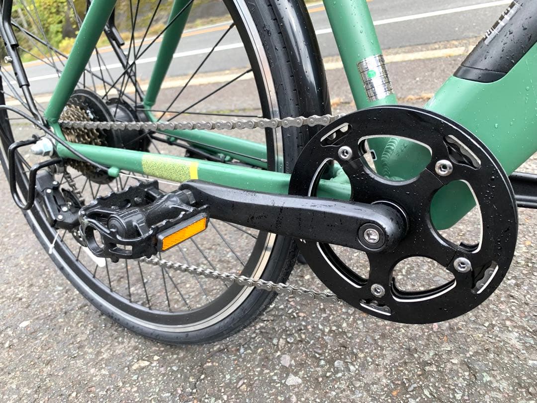 【動作確認済】送料無料BUILTIN電動アシスト自転車 低走行距離283km