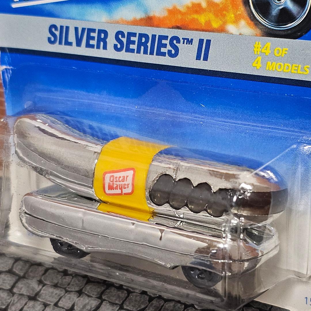 レア！ウィンナーモービル　シルバーメッキ仕様　オスカーマイヤー　ホットウィール