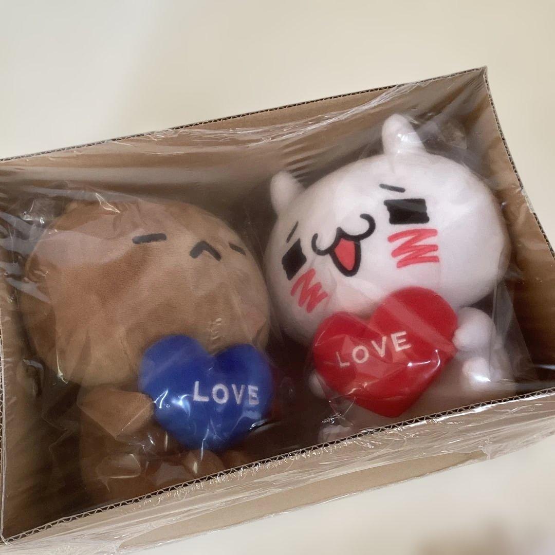 F*G様 未開封　愛しすぎて大好きすぎる。クマ&ニャンコ　大2体セット+小2体セ