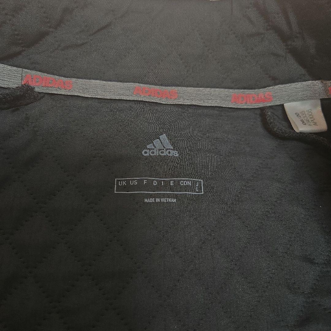 adidas　黒キルティングジャケット レディース　L　アディダス　ゴルフウェア