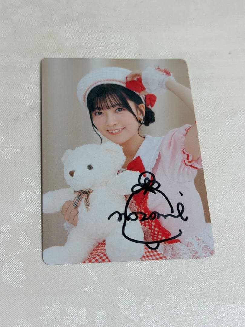 鈴原希実 誕生会2025 トレーディングカード サイン付き