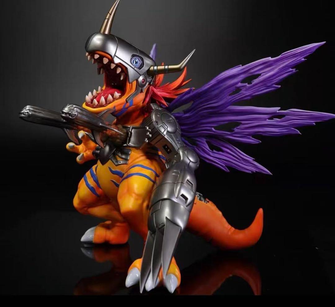 デジモン 元色 メタルグレイモン 樹脂フィギュア ガレージキット