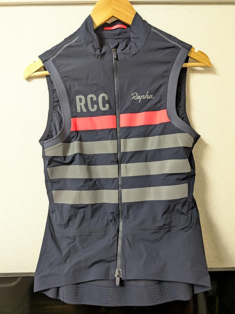 Rapha RCC メンズ プロチーム ライトウェイト ジレ S ネイビー