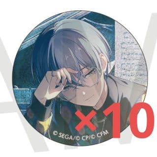 プロセカ グリ缶 グリッター缶バッジ 42A 青柳冬弥 blender