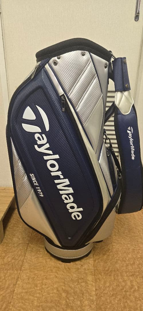 TaylorMade キャディバッグ ネイビー/シルバー