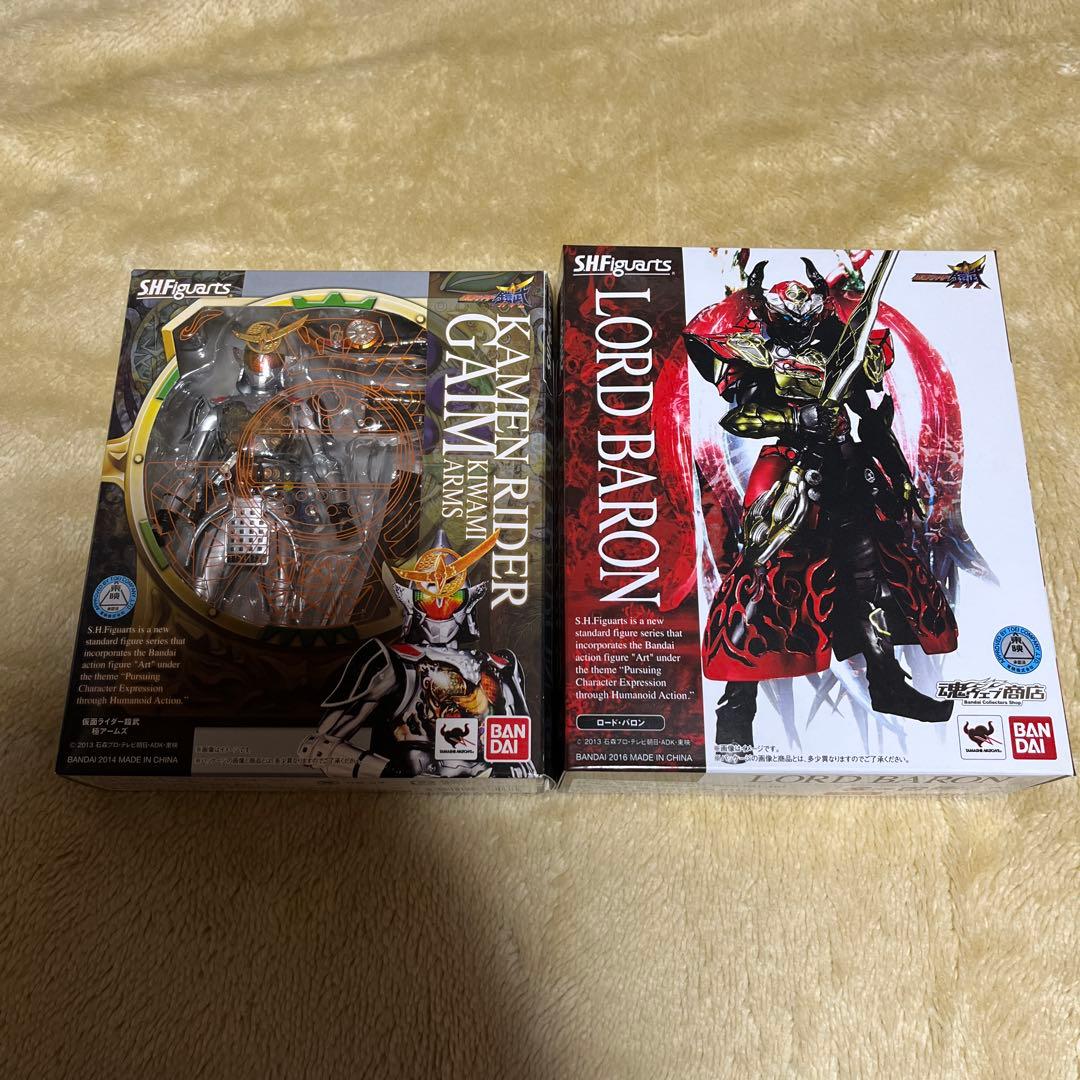 仮面ライダー鎧武①ガイムフィギュアーツ ７体セットS.H.Figuarts極美品