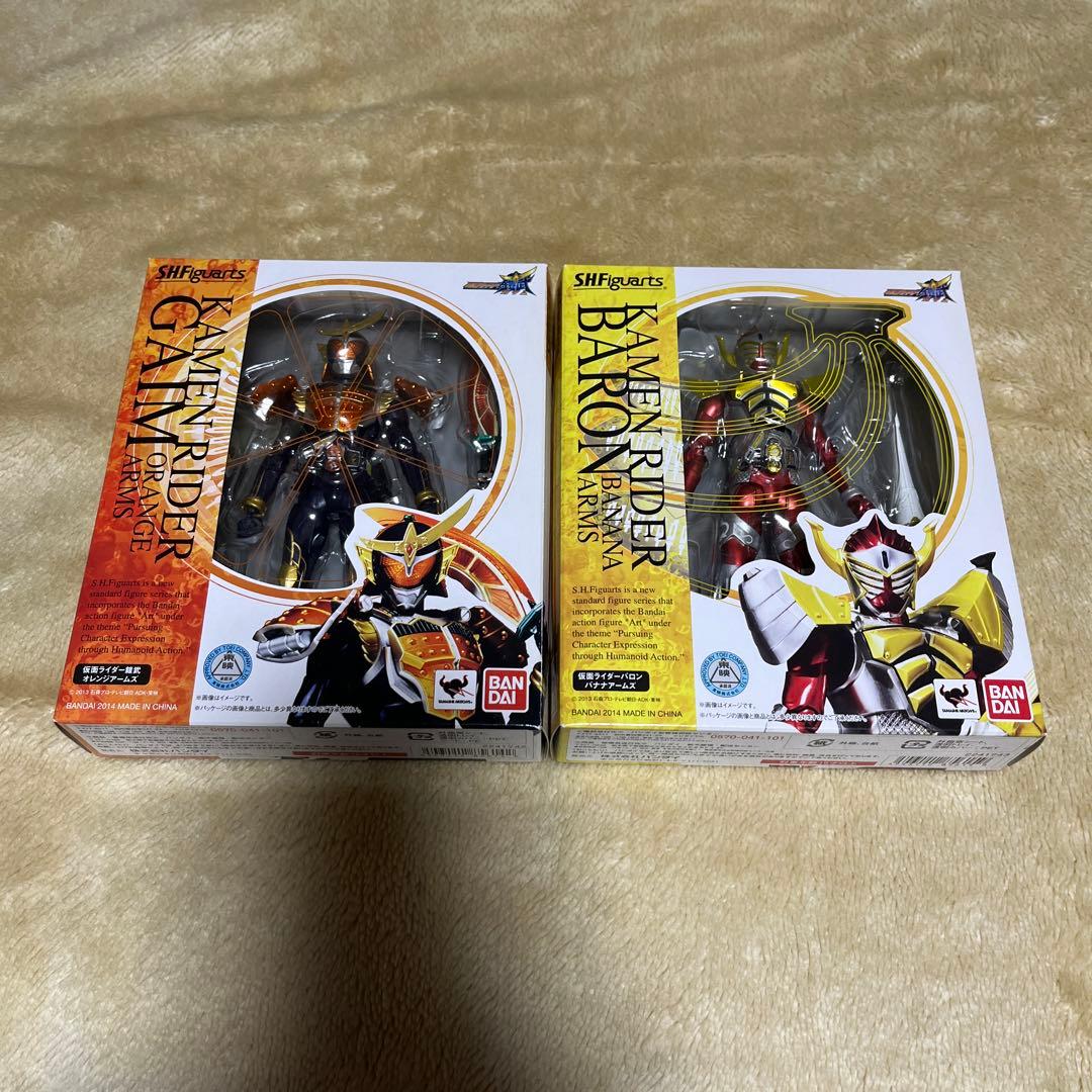 仮面ライダー鎧武①ガイムフィギュアーツ ７体セットS.H.Figuarts極美品