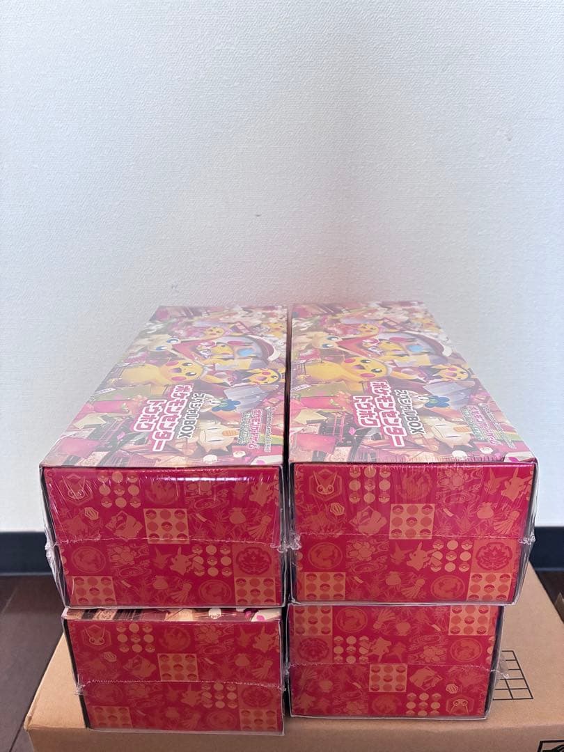 【未開封4箱】ポケモンセンタートウホクBOX