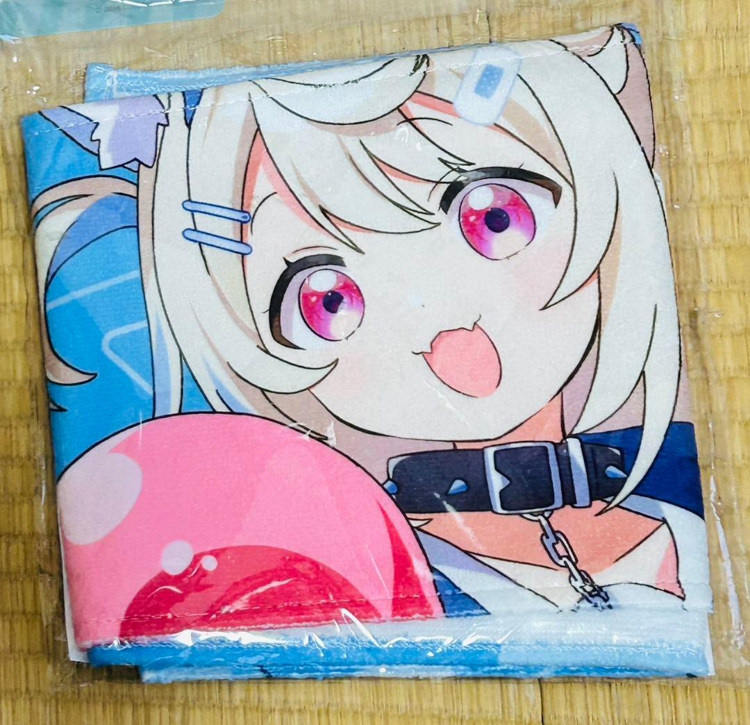 ホロライブの推し活マフラータオル「フワワ」