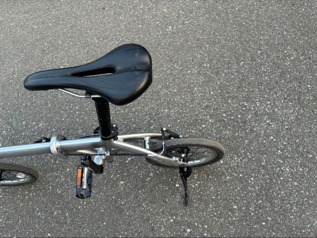 PLATINUM LIGHT6 折りたたみ自転車 シルバー