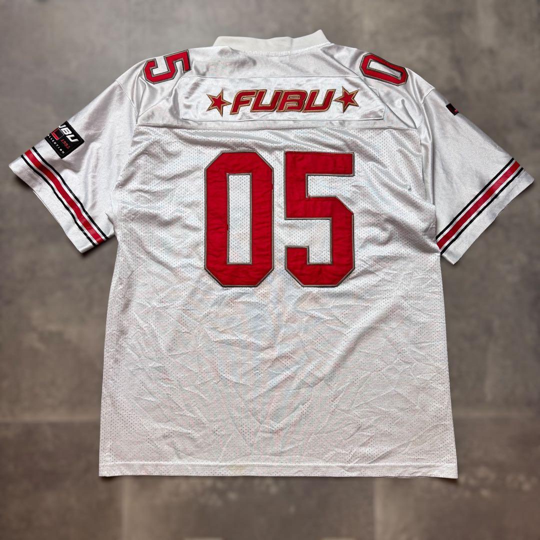 FUBU フブ ゲームシャツ XL 半袖シャツ b-boy HIPHOP