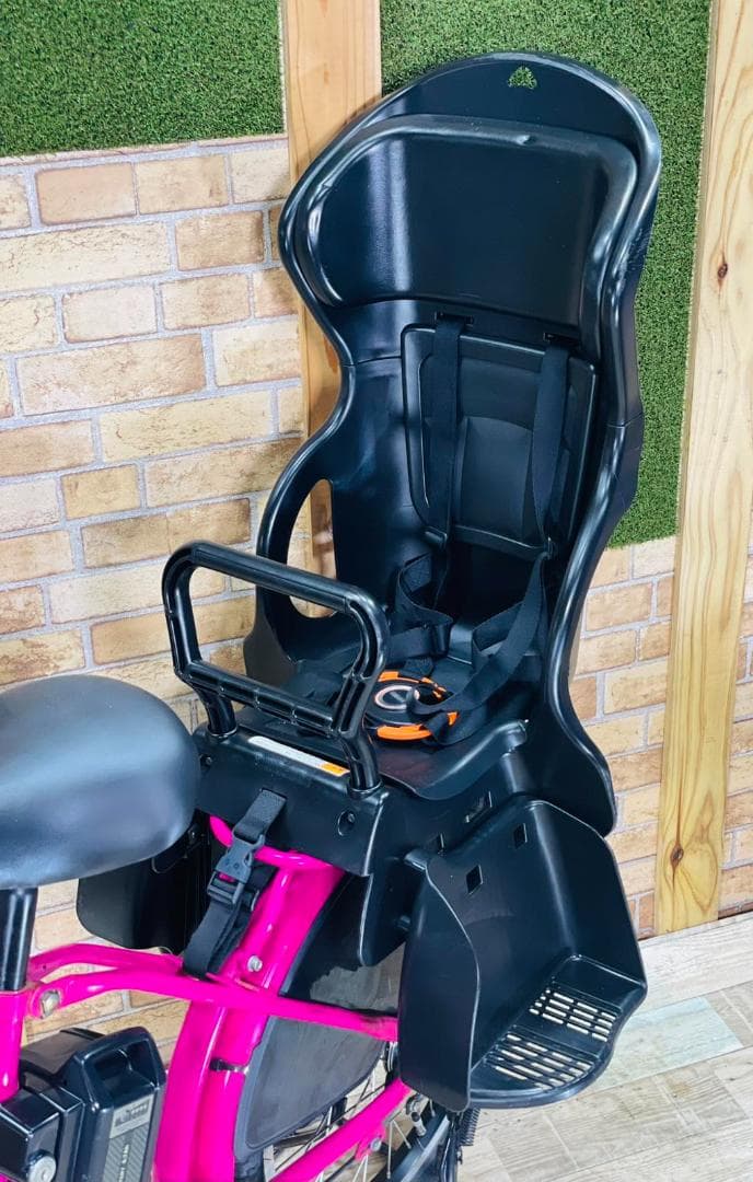 激レアピンク系 ヤマハ バビー 子供乗せ電動アシスト自転車H2141