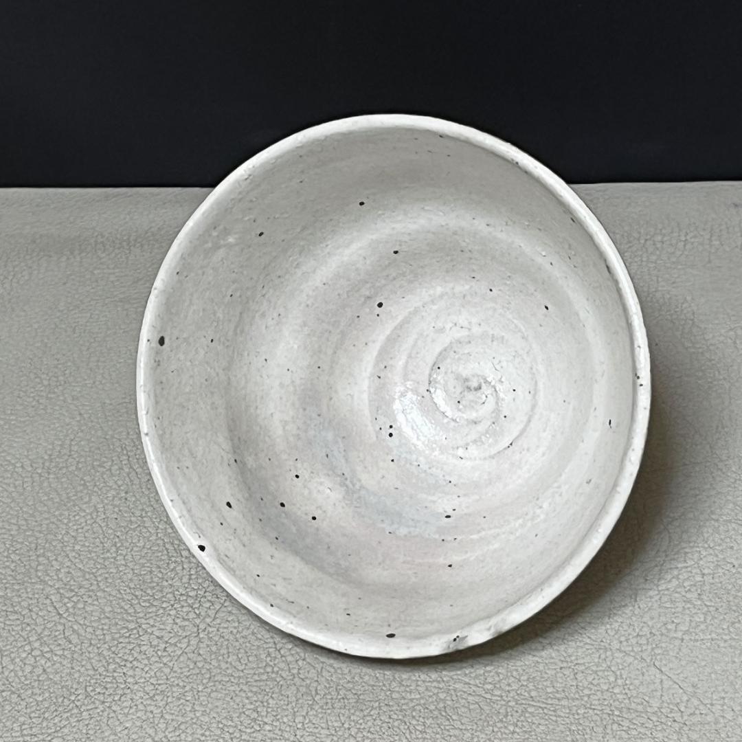 粉引 数茶碗 十客 兵山 共箱 抹茶碗 茶道具 【k3338】