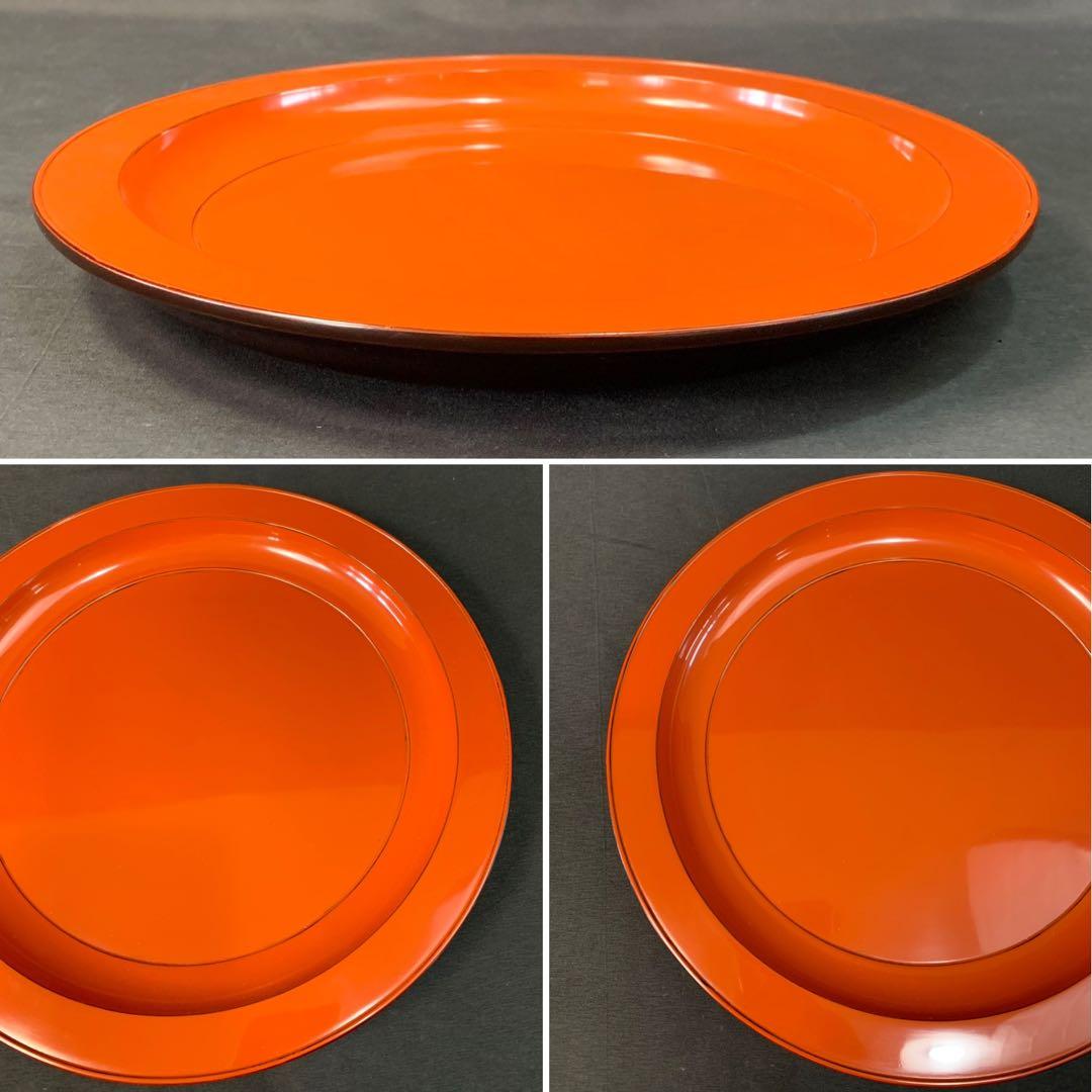 E186 送料無料　菓子器　菓子皿　漆器　茶道具　茶室　茶道　共箱