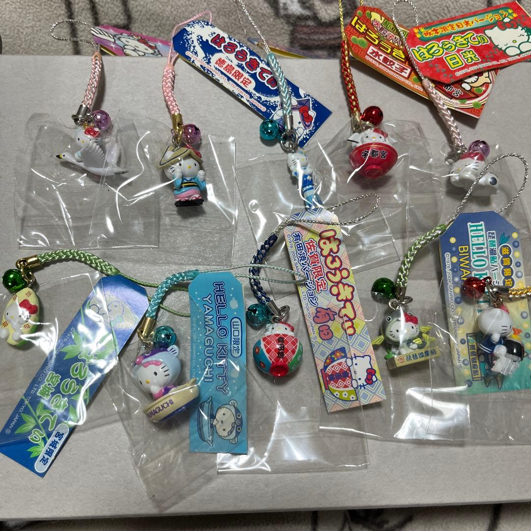 ご当地ハローキティ ストラップ 50個セット 限定版