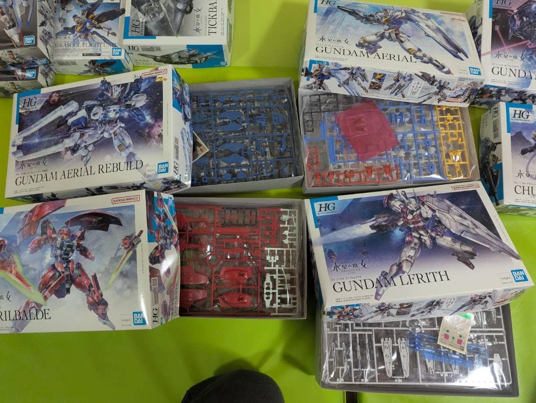 【新品未開封】ガンプラ 水星の魔女 HG・SD 14点セット まとめ売り