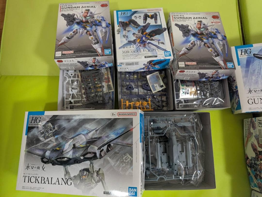 【新品未開封】ガンプラ 水星の魔女 HG・SD 14点セット まとめ売り