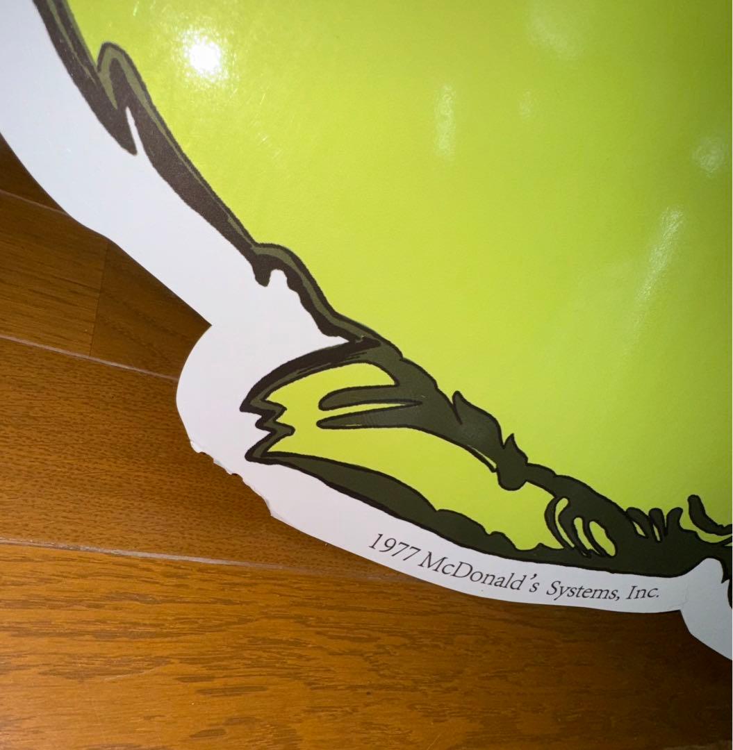マクドナルド グリマシー グリマス サイン ディスプレイ 看板 ヴィンテージ