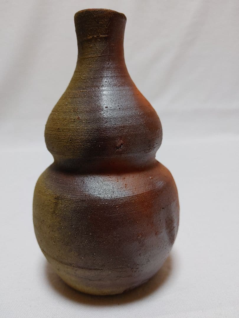 越前焼　峰越窯　徳利(Ａ)