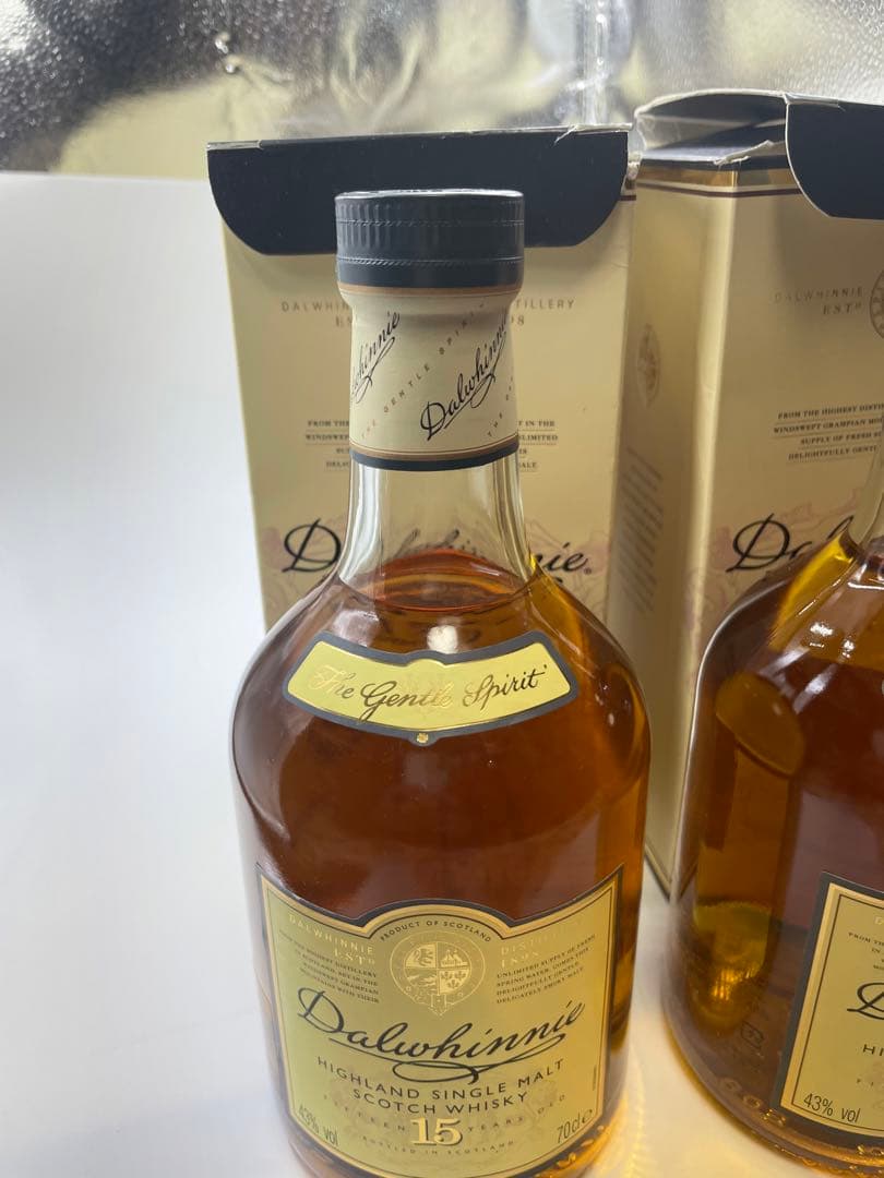 Dalwhinnie 15年 シングルモルトウイスキー 700ml 2本