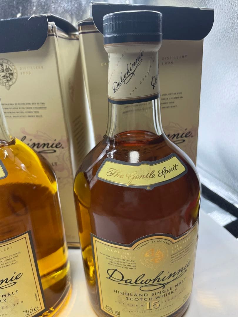 Dalwhinnie 15年 シングルモルトウイスキー 700ml 2本