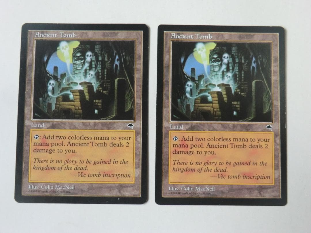 MTG 古えの墳墓 英 2枚セット